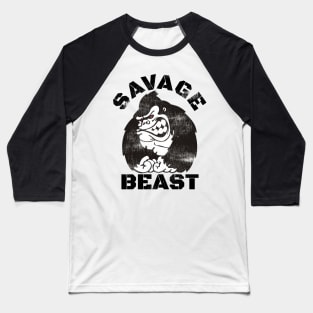 SAVAGE BEAST GORILLA Baseball T-Shirt